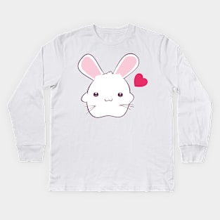 Kawaii Bunny Kids Long Sleeve T-Shirt